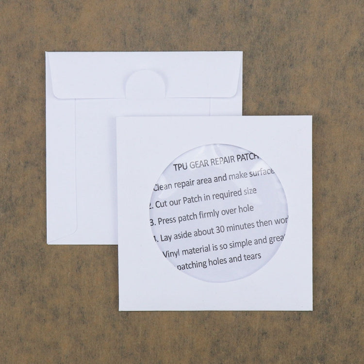 TPU Transparent Repair Patch Tent Swim Ring Waterproof Patch Adhesive