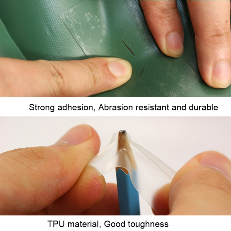 TPU Transparent Repair Patch Tent Swim Ring Waterproof Patch Adhesive