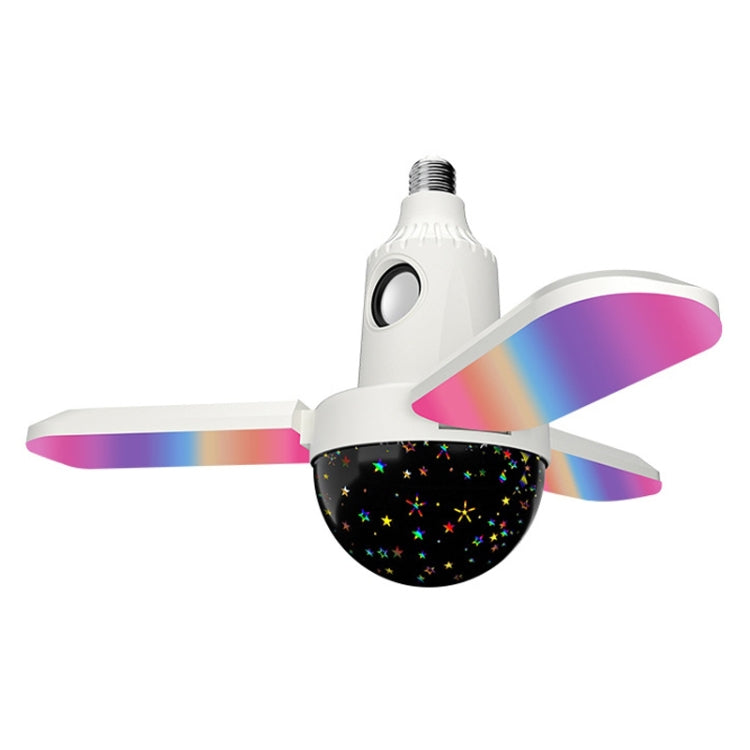 ZSCPH-001 40W Multifunctional Bluetooth RGB Colorful Three-Leaf Music Atmosphere Light, Size: