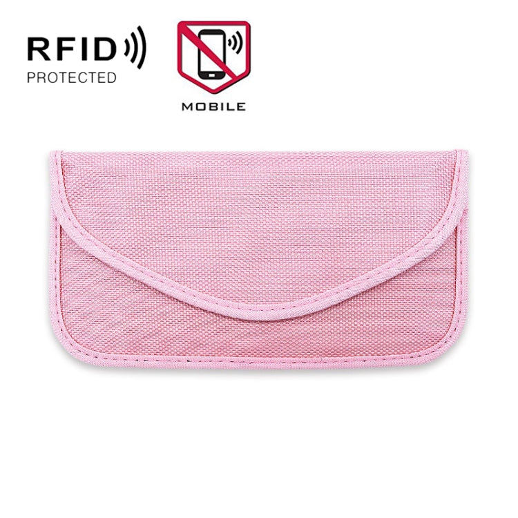 6.5 Inch Cell Phone Signal Shielding Bag Anti-location Isolated Signal RFID Storage Bag — Khaki