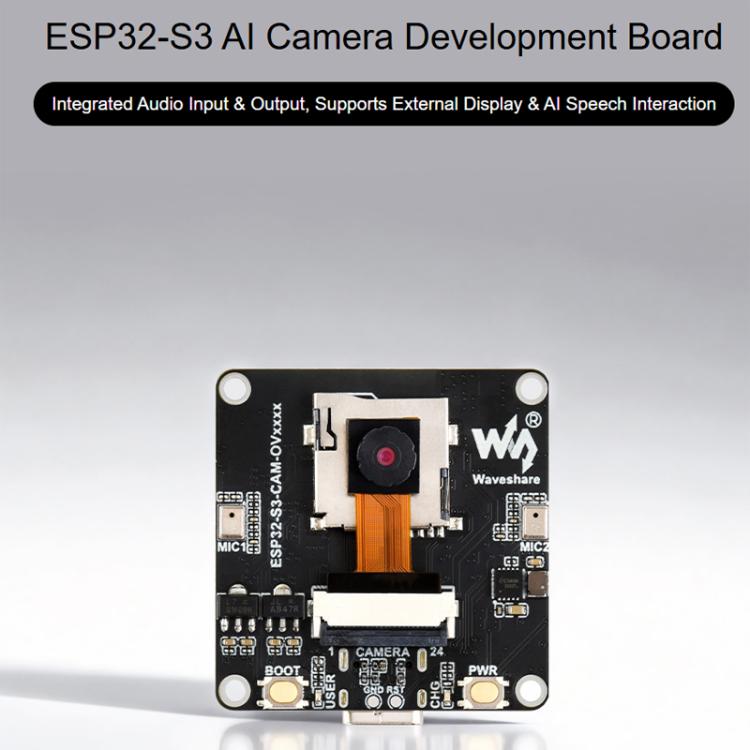 Waveshare ESP32-S3 AIoT Camera Development Board