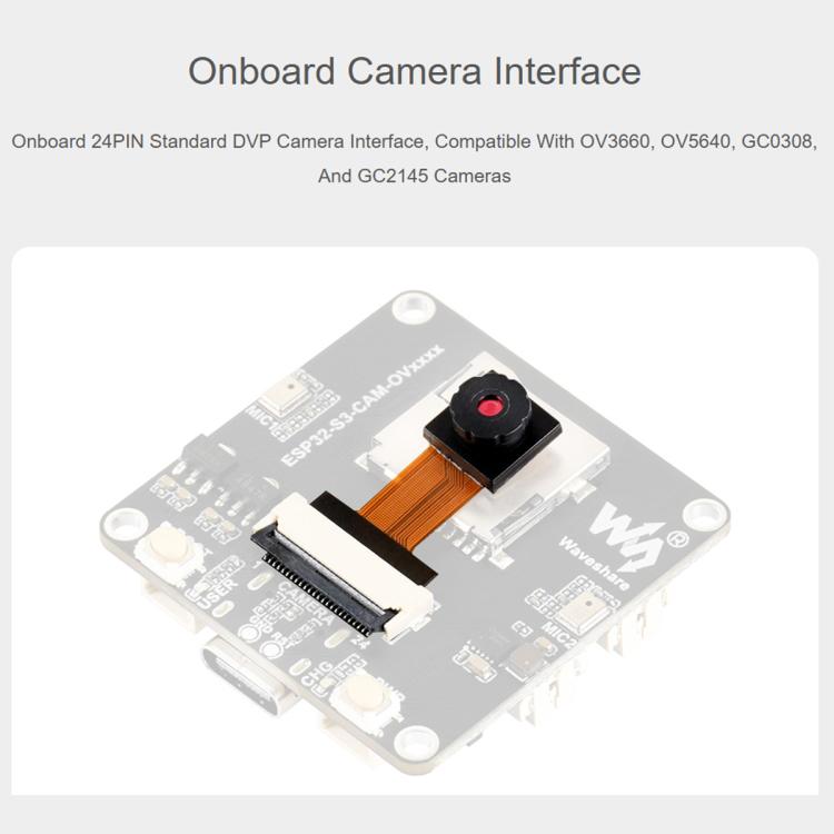 Waveshare ESP32-S3 AIoT Camera Development Board