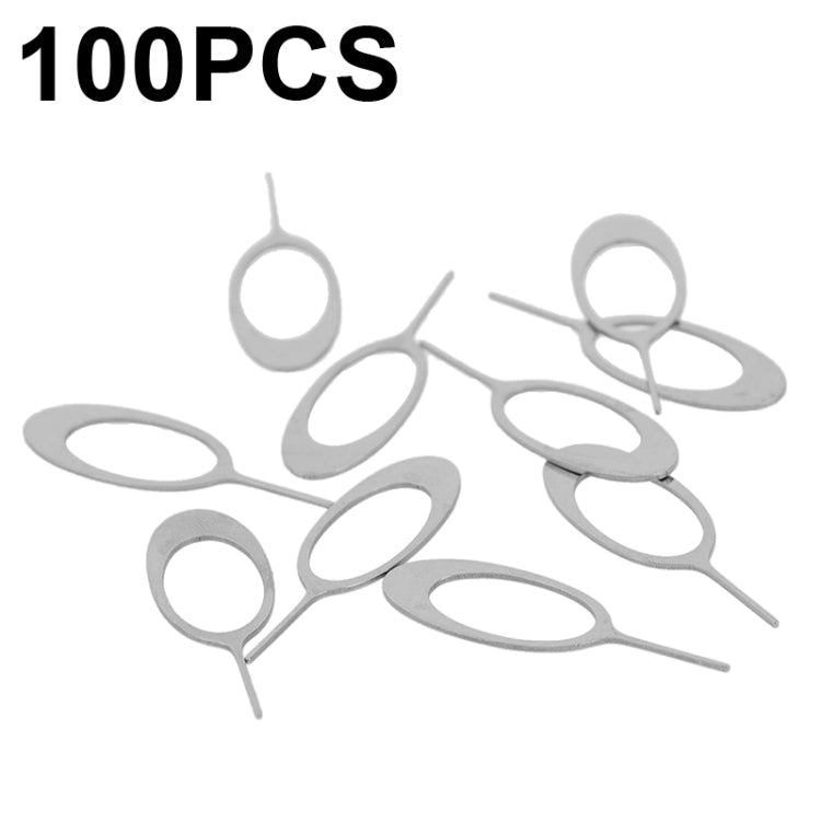 100 PCS Universal Thickened and Hardened Steel Phone Card Removal Pin