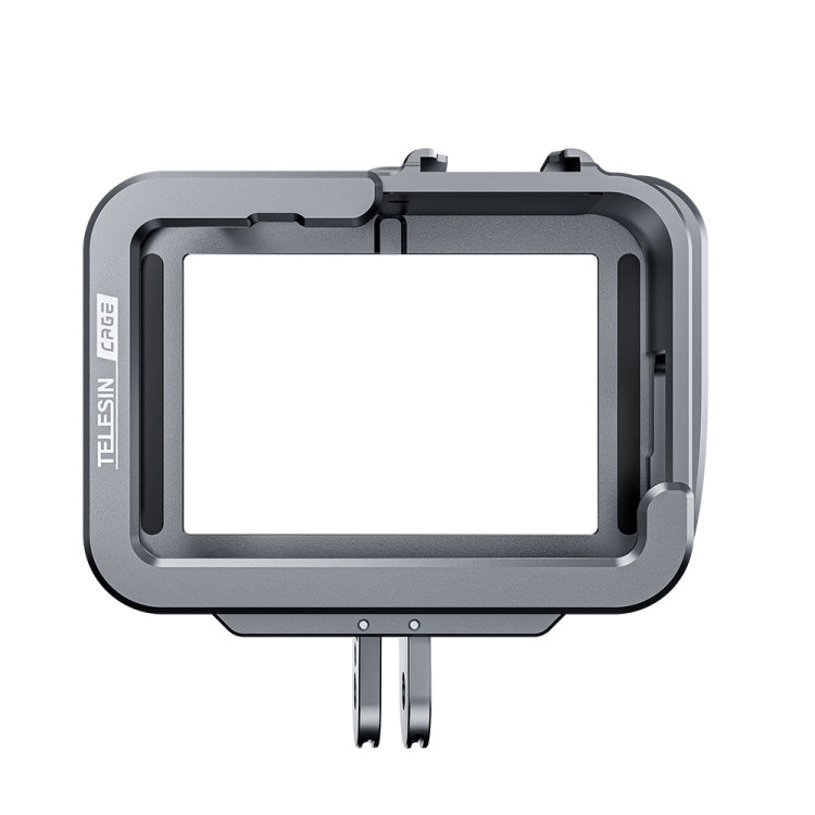 TELESIN Aluminium Alloy Frame Case For GoPro Hero11 Black / HERO10 Black / HERO9 Black, Spec: