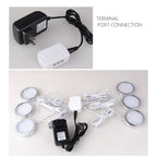 6 Ports 2510 Hub Splitter Junction Box Distributer Connectors Cabinet Light Adapter — 6 Ports With DC Head