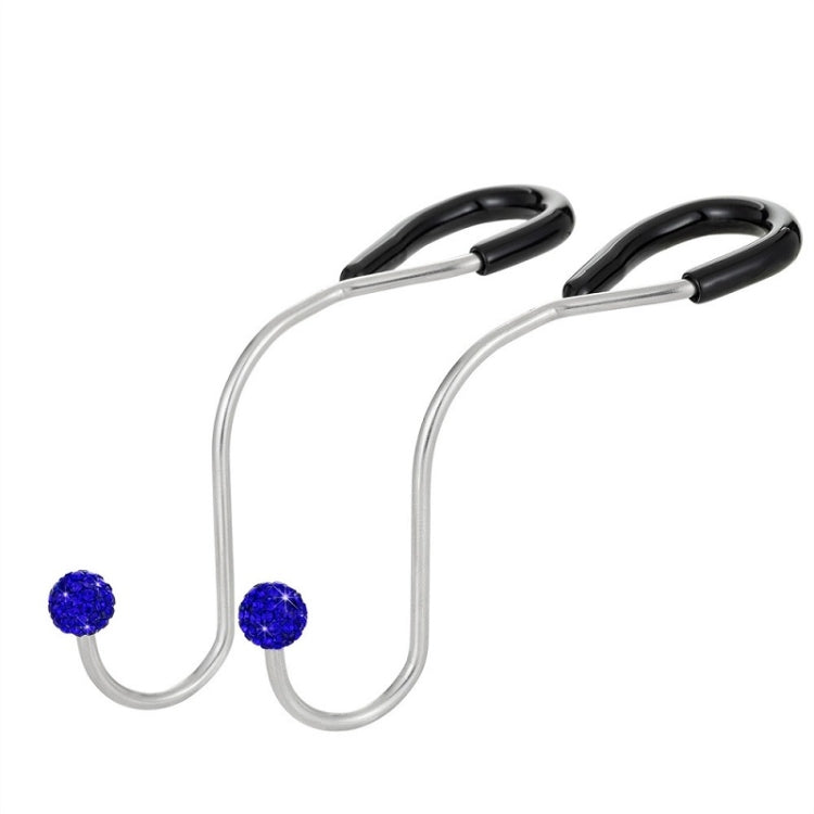 Multifunctional Car Seat Hooks With Diamond Inlay — Pink