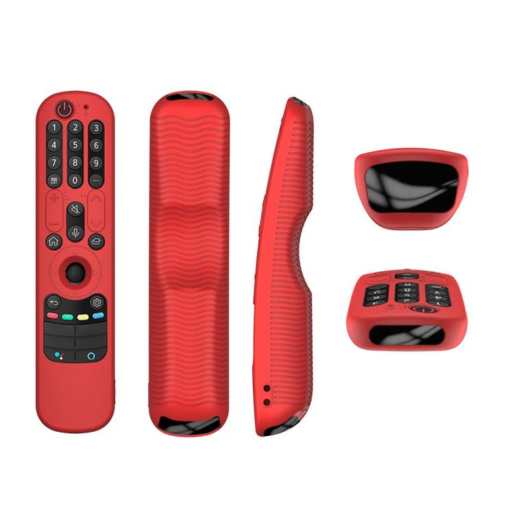 For LG An-MR21GC / AN-MR21N / AN-MR21GA TV Remote Control Silicone Protective Case — Y36 Blue