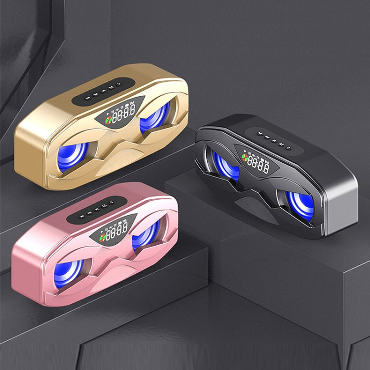 M5 Portable 6D Surround Sound Digital Display Bluetooth Speaker