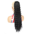 LSDP22 Drawstring Long Curly Wig Ponytail Mesh Curly Ponytail