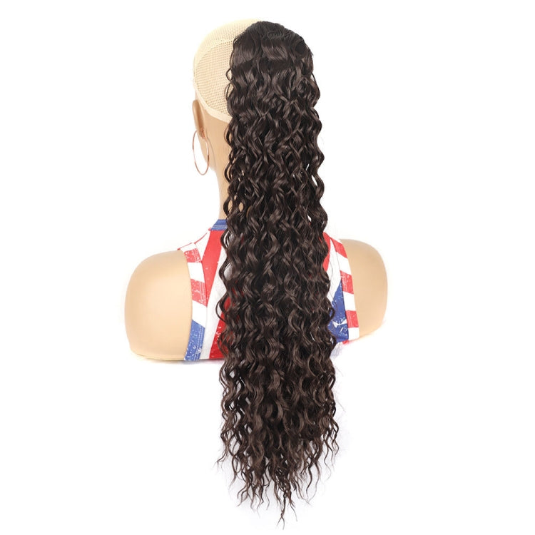 LSDP22 Drawstring Long Curly Wig Ponytail Mesh Curly Ponytail — 2