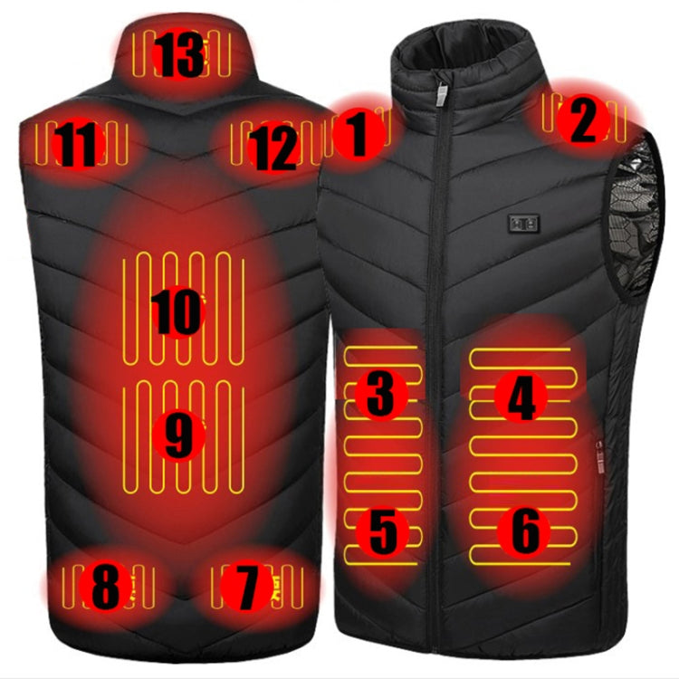 USB Electric Heating Undershirt Intelligent Warm Vest — view 24