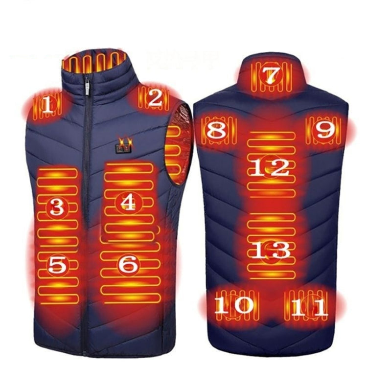 USB Electric Heating Undershirt Intelligent Warm Vest — view 31