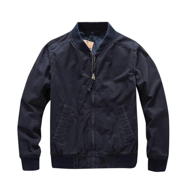 CHYAF 312A Water Washing Men Cotton Clothing Loose Casual Coat Jacket — S
