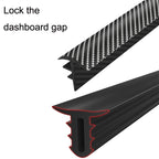 Car Elastomer Seal Rubber Strip Instrument Panel Leakproof Dustproof Soundproof Universal
