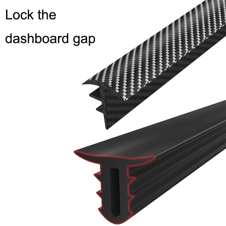Car Elastomer Seal Rubber Strip Instrument Panel Leakproof Dustproof Soundproof Universal