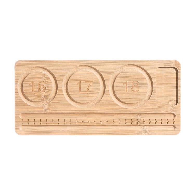 Wooden Beading Board DIY Tool For Making Bracelets And Necklaces — Long Strip