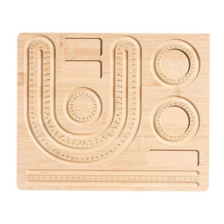 Wooden Beading Board DIY Tool For Making Bracelets And Necklaces — Short Version