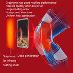 USB Graphene Far Infrared Heated Knee Pad — view 4