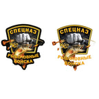 5 PCS P200 Fishing Force Car Sticker