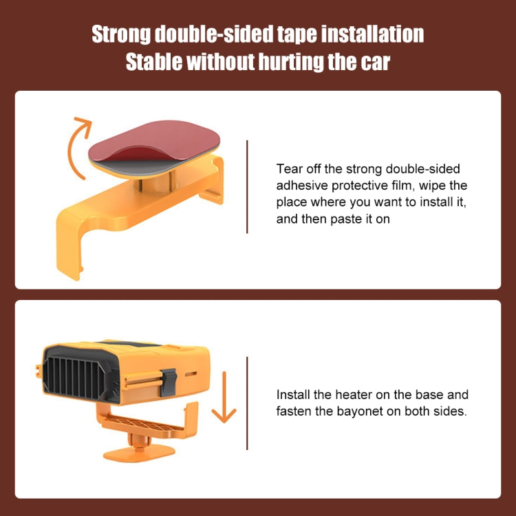 Car 12V Heater Defrost Snow Defogger