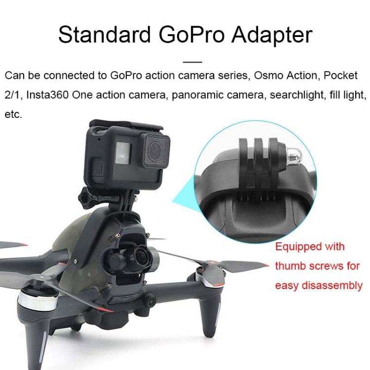 Top Expansion Adapter Bracket Sports Camera Bracket