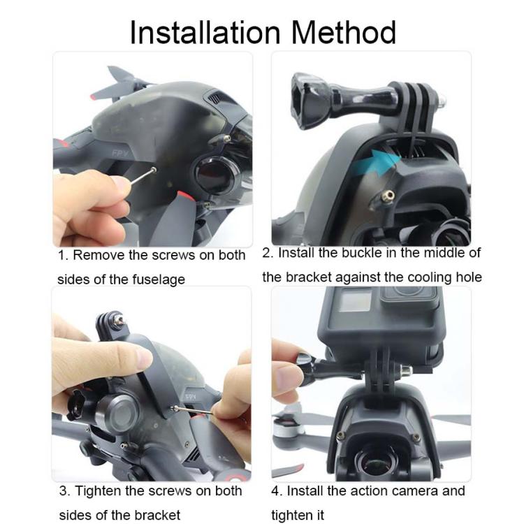 Top Expansion Adapter Bracket Sports Camera Bracket