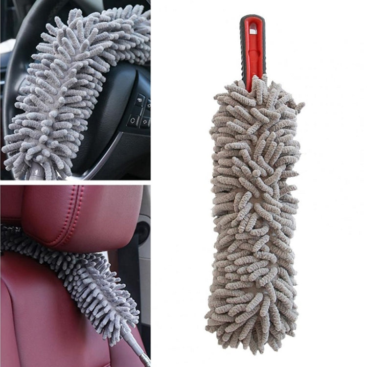 2 PCS Car Cleaning Chenille Long Handle Round Car Wash Duster — view 5
