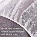 Full Cover Folding Mosquito Net Plus Encrypted Stroller Mosquito Net — view 4