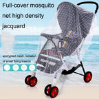 Full Cover Folding Mosquito Net Plus Encrypted Stroller Mosquito Net — view 6