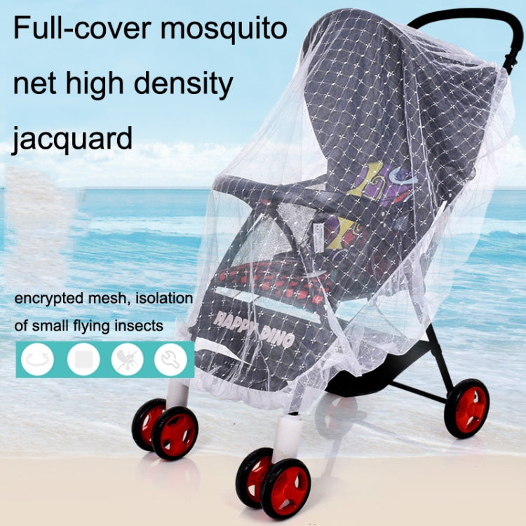 Full Cover Folding Mosquito Net Plus Encrypted Stroller Mosquito Net — view 6