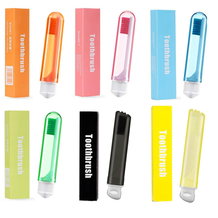 Portable Business Trip Folding Toothbrush Multi-color Super Soft Bristles Toothbrush