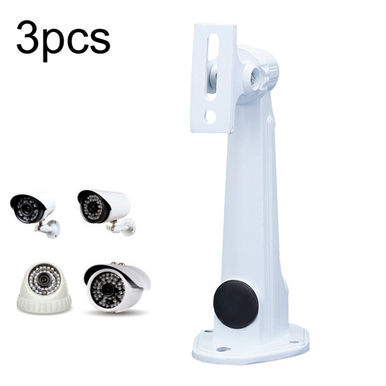 Security Camera 3pcs Aluminum Mounting Bracket, For Hikvision