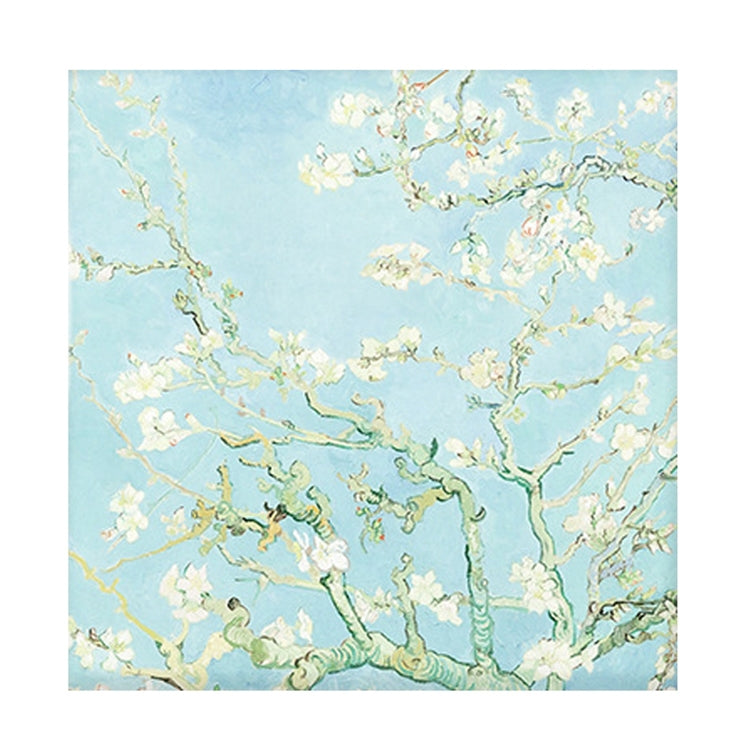 Vintage Painting Series Non-sticky Note Book Handbook Material Paper — Iris
