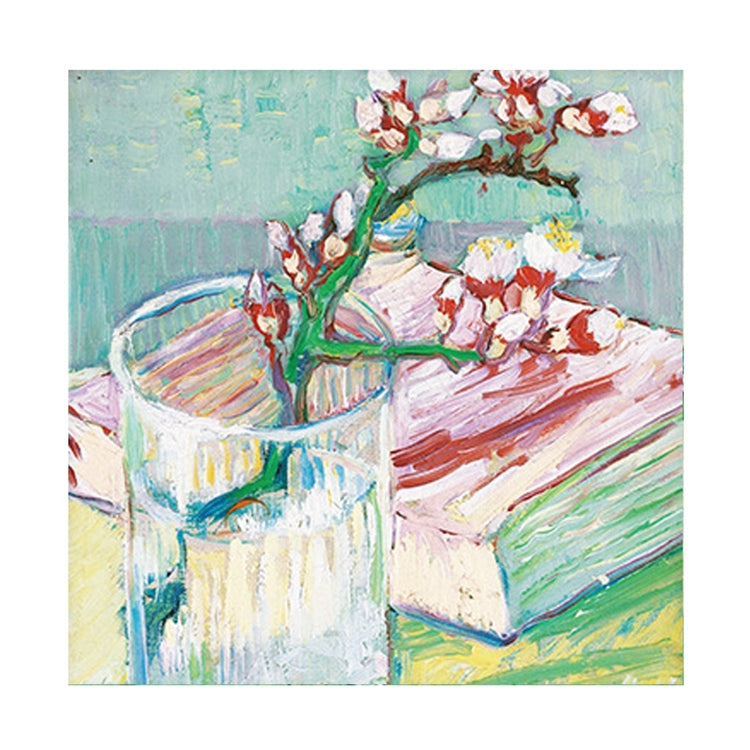 Vintage Painting Series Non-sticky Note Book Handbook Material Paper — Wheat Fields Under Thunderstorm