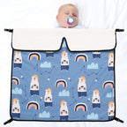 BB1021 Stroller Padded Thickened Windproof Blanket Waterproof Portable Warm Baby Blanket — view 8