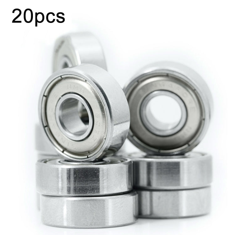 20pcs Miniature Bearings Silent Deep Groove Ball Bearings — 609zz