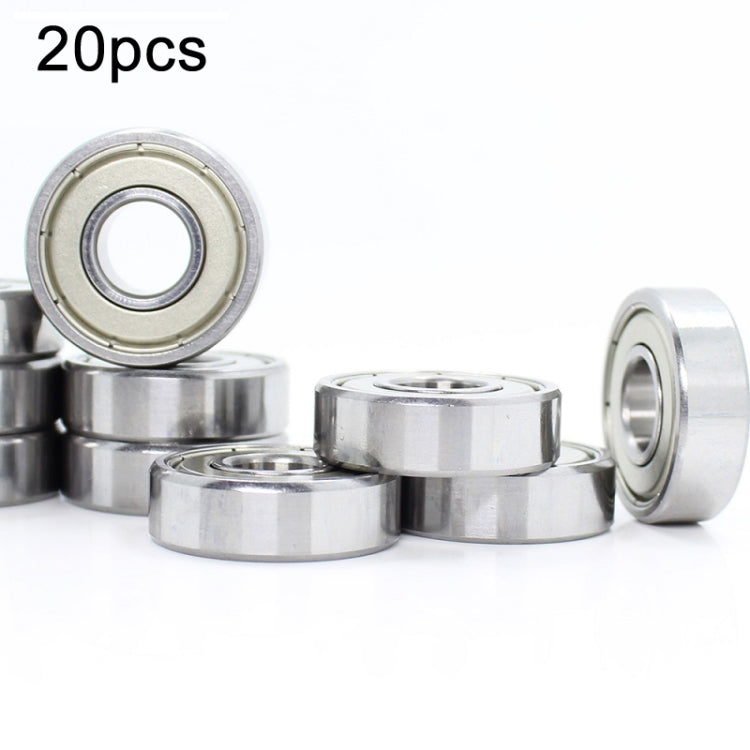 20pcs Miniature Bearings Silent Deep Groove Ball Bearings — 6002zz