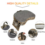 Outdoor Portable Camouflage 3 Gear Adjustable Heated Cushion
