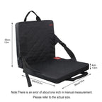 Outdoor Portable Camping Heated Foldable Cushion, Size: