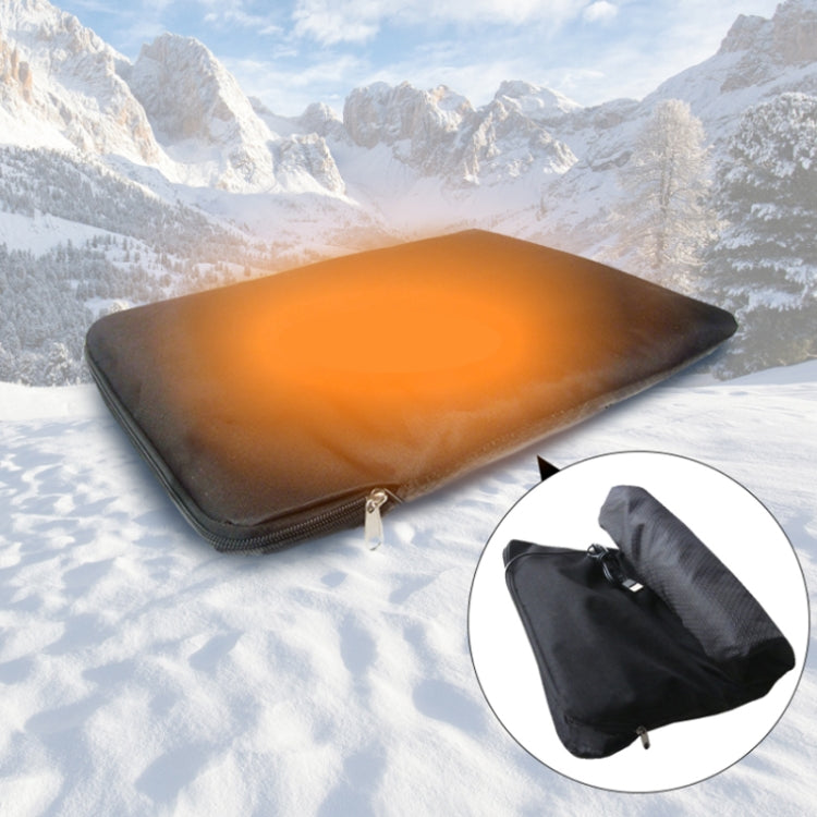 Outdoor Camping Stool Non-slip USB Rechargeable Warm Cushion