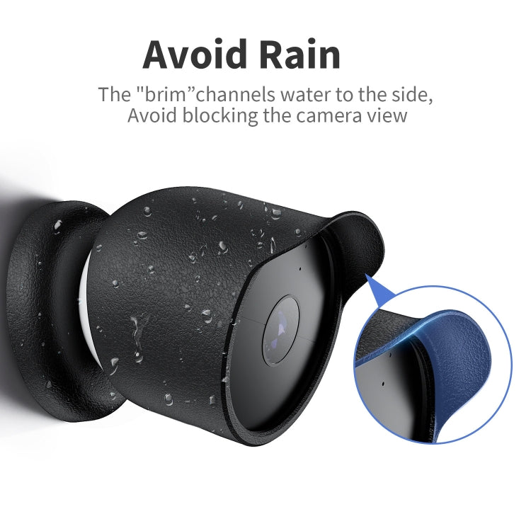For Google Nest Camera Outdoor Silicone Water-Resistant Protective Cover