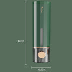 Wall Mounted Manual Soap Liquid Hotel Handwashing Bathroom Bathing Foam Soap Dispenser — Dark Green