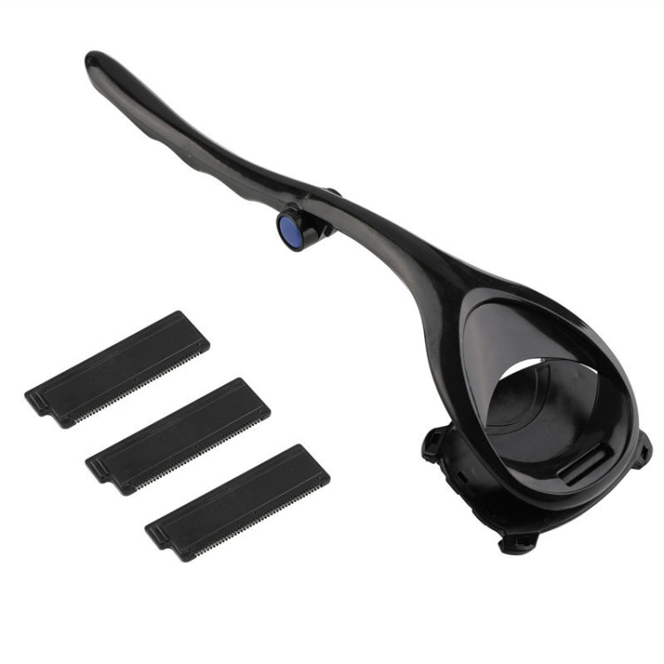Back Shavers Long Handle Folded Removable Head Hair Removal — B5 Long Handle Shaver