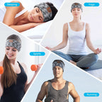 Bluetooth Wireless Headband Quick Drying Sleeping Headphones with HD Speakers — view 5