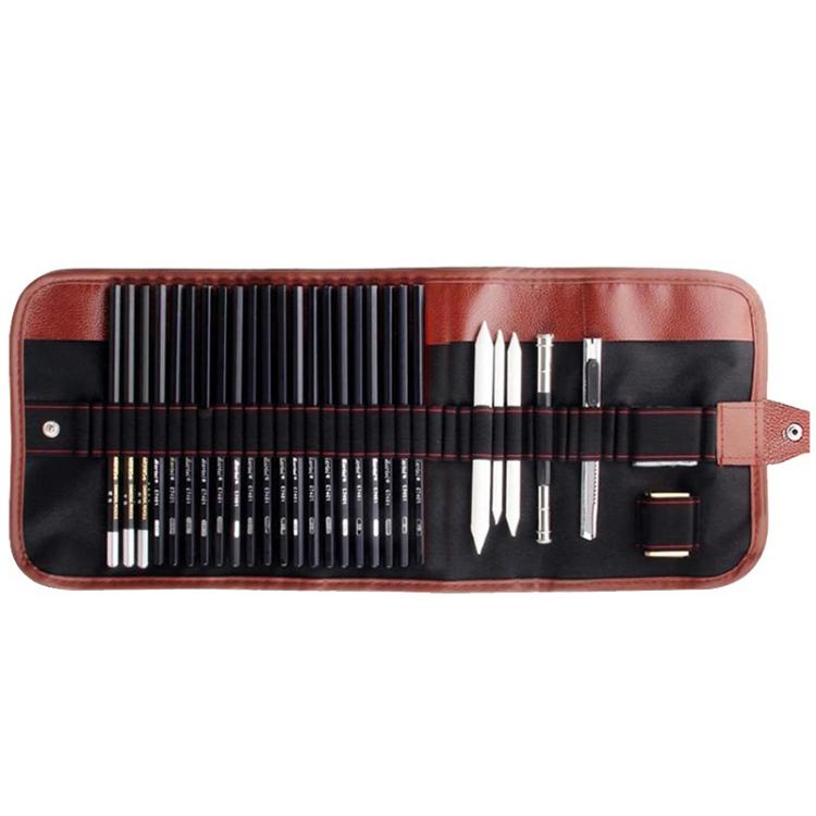 YGSM-30 Sketch Pencil Set Art Sketch Pencil Drawing Tools, Spec: — 21pcs/set