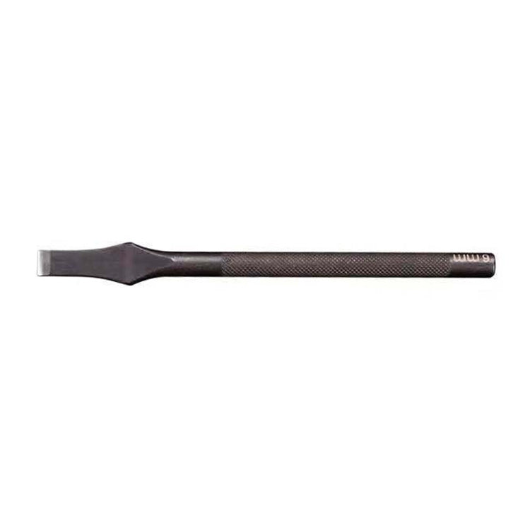 ER018 2pcs Card Position Cut Cowhide Leather Word Cut DIY Tool, Size: 3mm