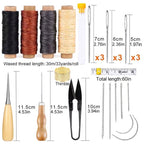 Handmade Leather DIY Tool Set Sewing Craft Tool Set