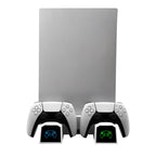SYP5-5088 PS5 Handle Dual Charging Cooling Fan With Disc Storage Rack
