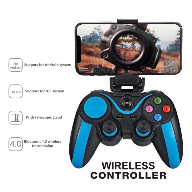 VR SHINECON S9 For Android/iOS Phones Wireless Bluetooth Direct Play Game Handle With Holder — view 3