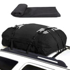15 Cubic Foot Car Universal Rainproof Roof Luggage Outdoor Camper Roof Bag + Non-slip Mat